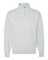 JERZEES® Nublend Cadet Collar Quarter-Zip Long Sleeve Sweatshirt
